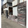 Блок для забора колотий колор мікс 390х110х190