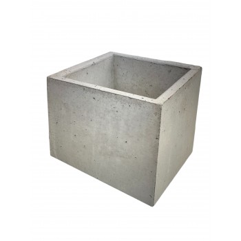 Бетонне вуличне кашпо 500x500x500 мм