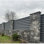 Євроблоки для паркану колор мікс