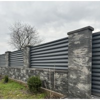 Євроблоки для паркану колор мікс