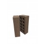 Цегла гіперпресована ECOBRICK фактура: скеля, гладка, мармурова, промінь