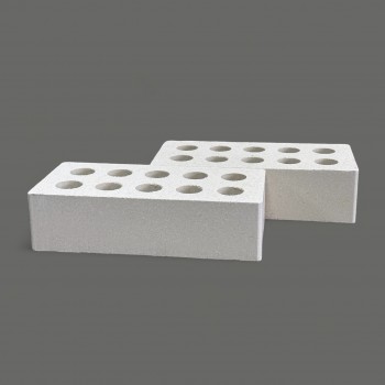 Цегла облицювальна гладка ECOBRICK біла