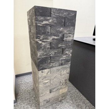 Цегла облицювальна ECOBRICK гладка 250x120x65 мм сіра