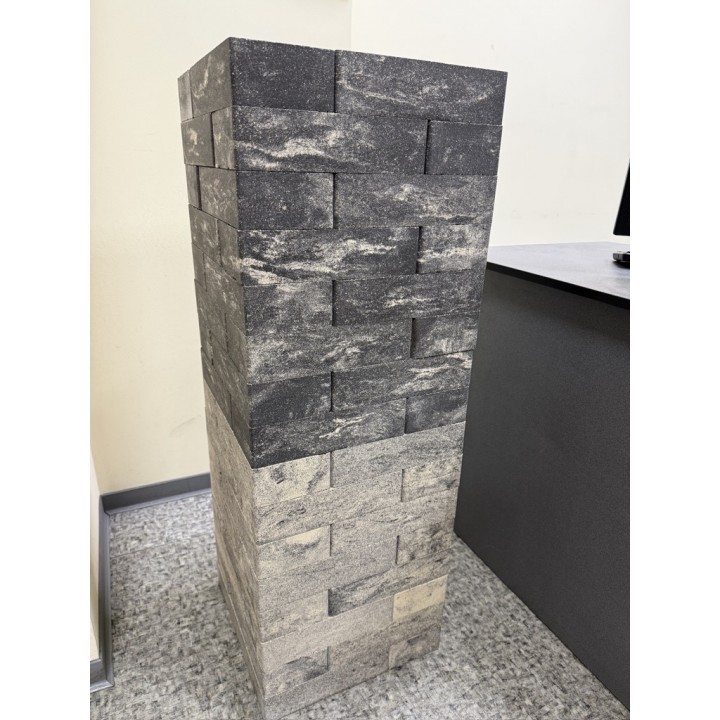 Цегла облицювальна ECOBRICK гладка 250x120x65 мм сіра