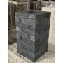 Цегла облицювальна ECOBRICK мармур  250x120x65 мм чорна