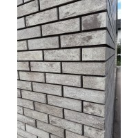 Гіперпрессована облицювальна цегла для паркану ECOBRICK Женева