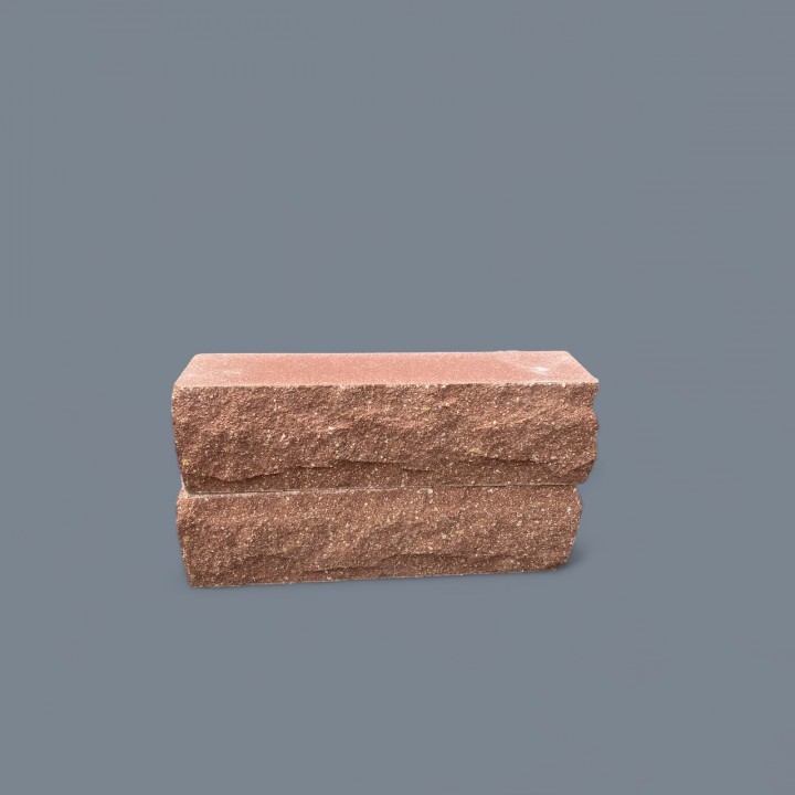 Гіперпресована цегла половинка ECOBRICK