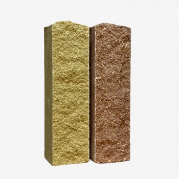 Гіперпресована цегла половинка ECOBRICK